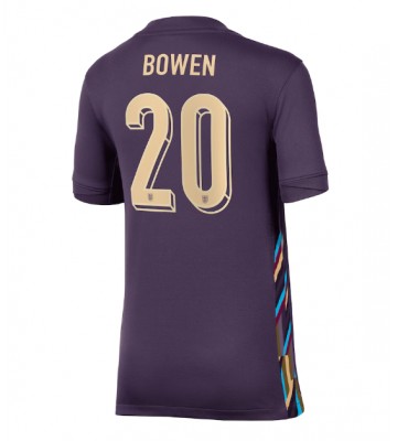 England Jarrod Bowen #20 Replika Udebanetrøje Dame EM 2024 Kortærmet